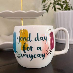 Opalhouse Stoneware Mug "Good Day for a Vacay"